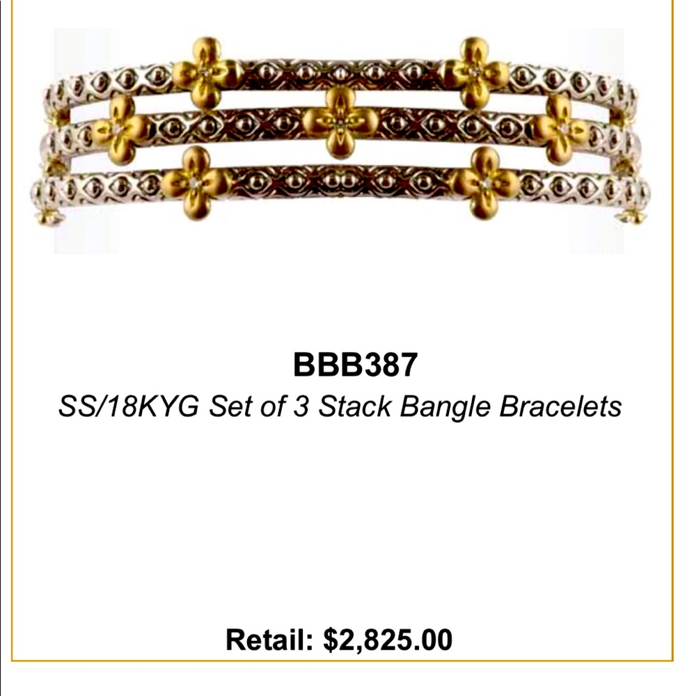 Barbara Bixby Couture Diamond Bangle Set